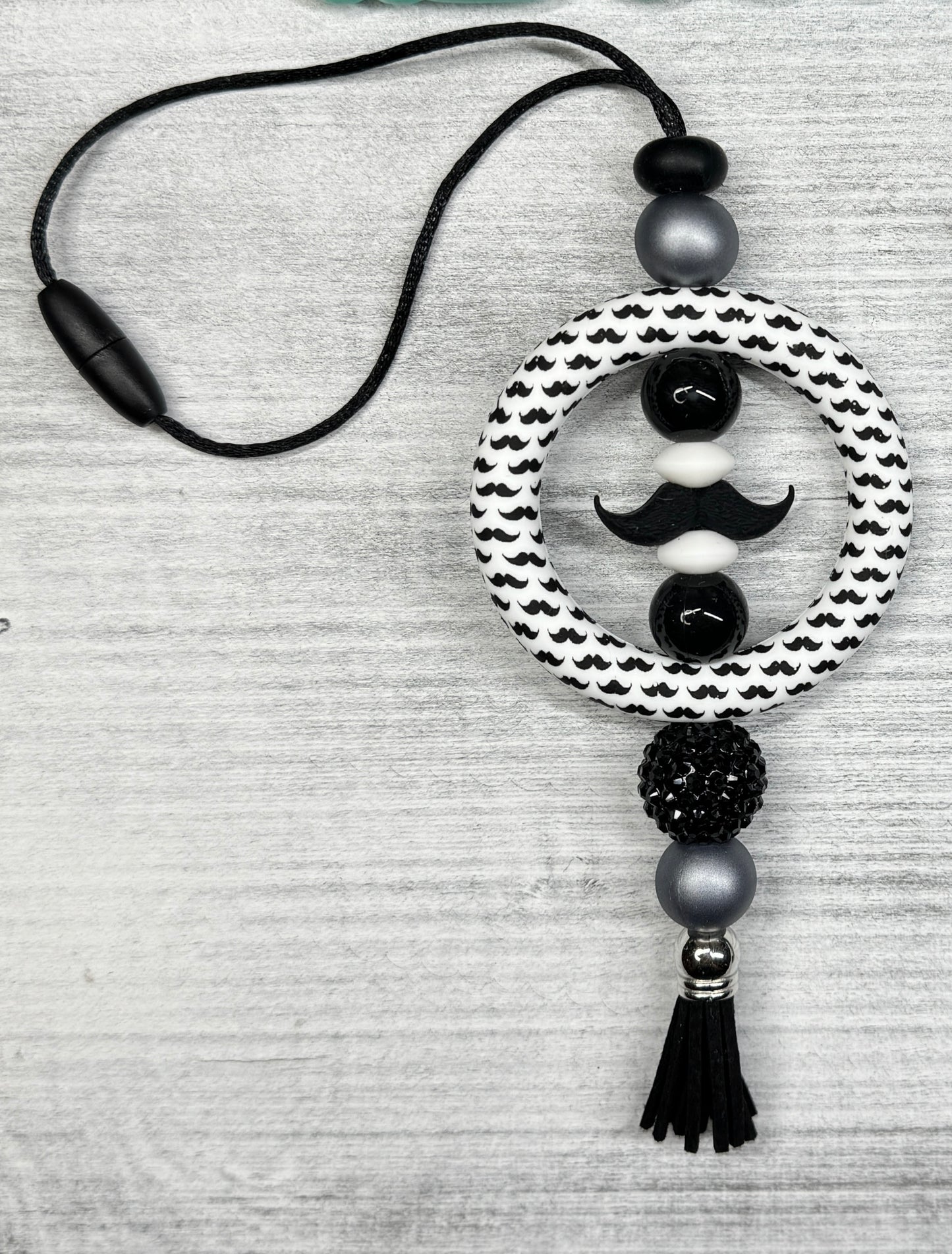 Stache Goals – Car Charm & Pen Set