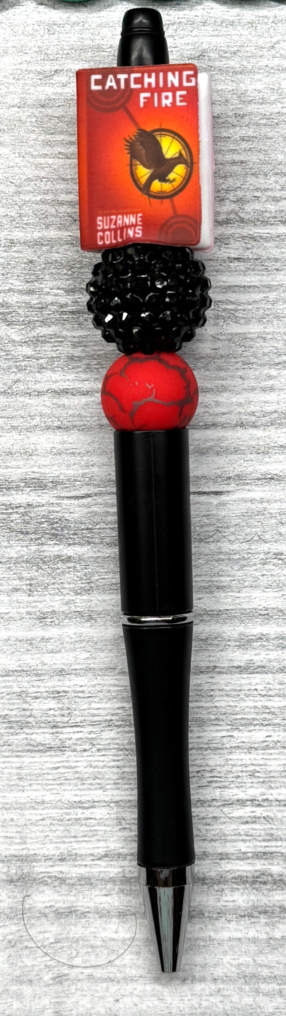 Books on Fire Beaded Pens