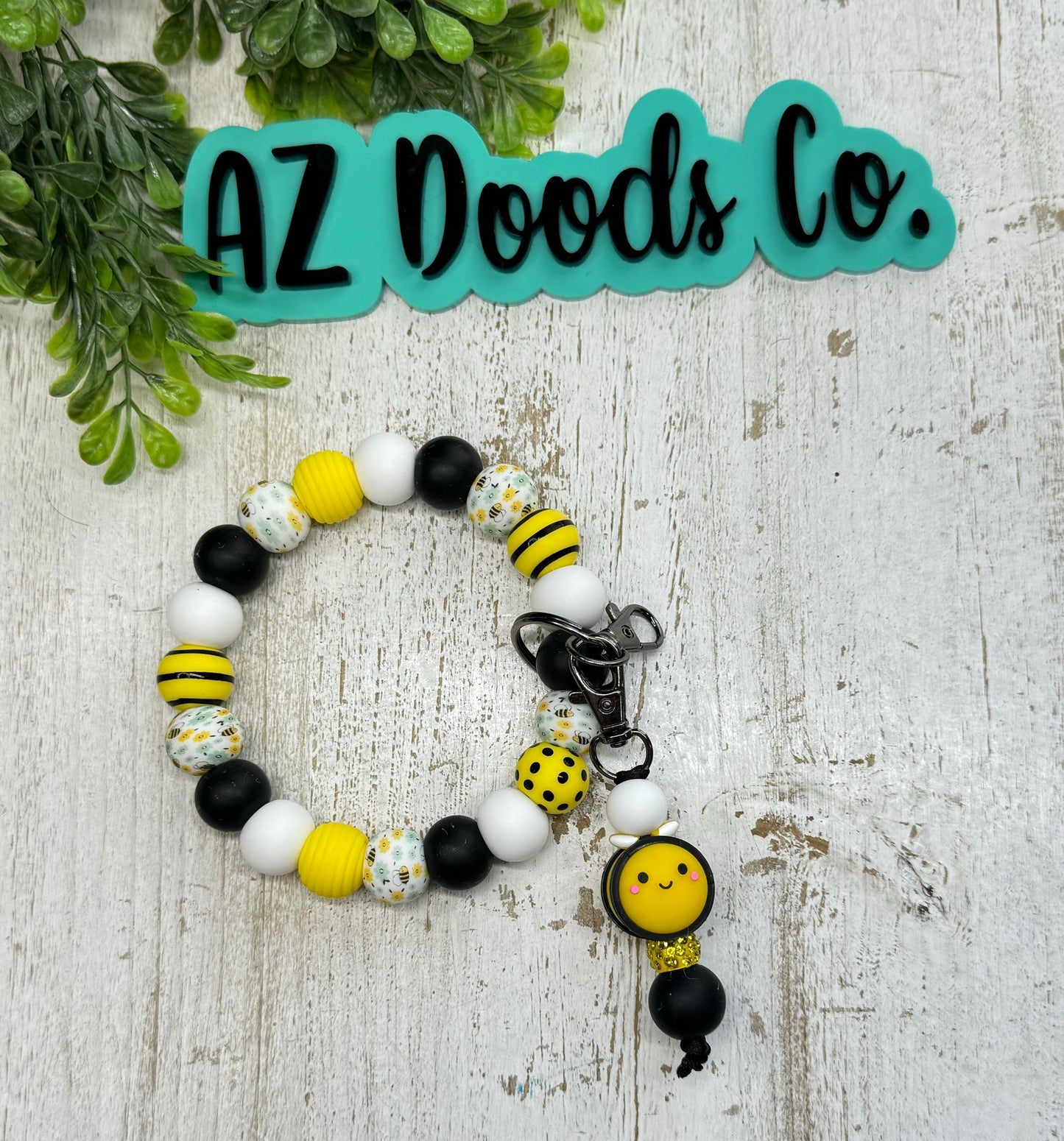 Busy Bee Wristlet