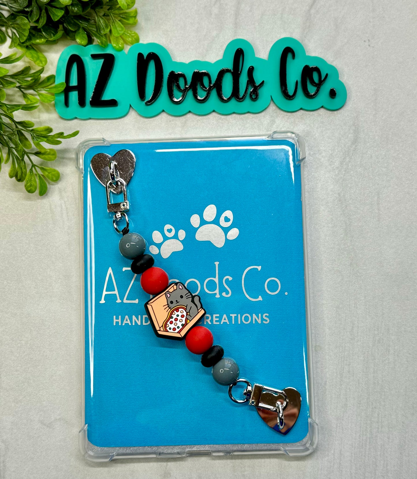 Pizza Cat Kindle Book Strap