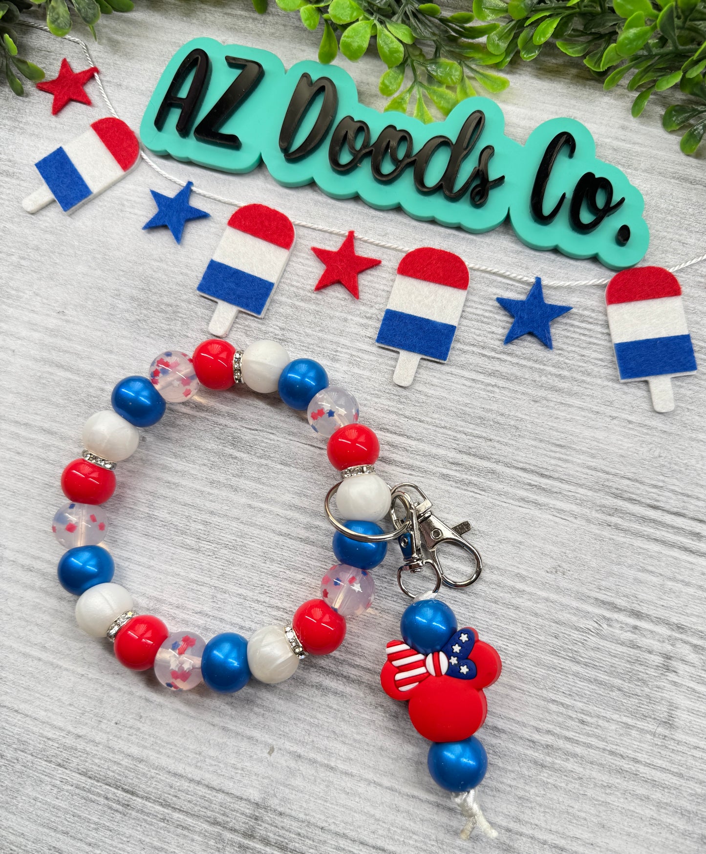 All American Mouse Wristlet