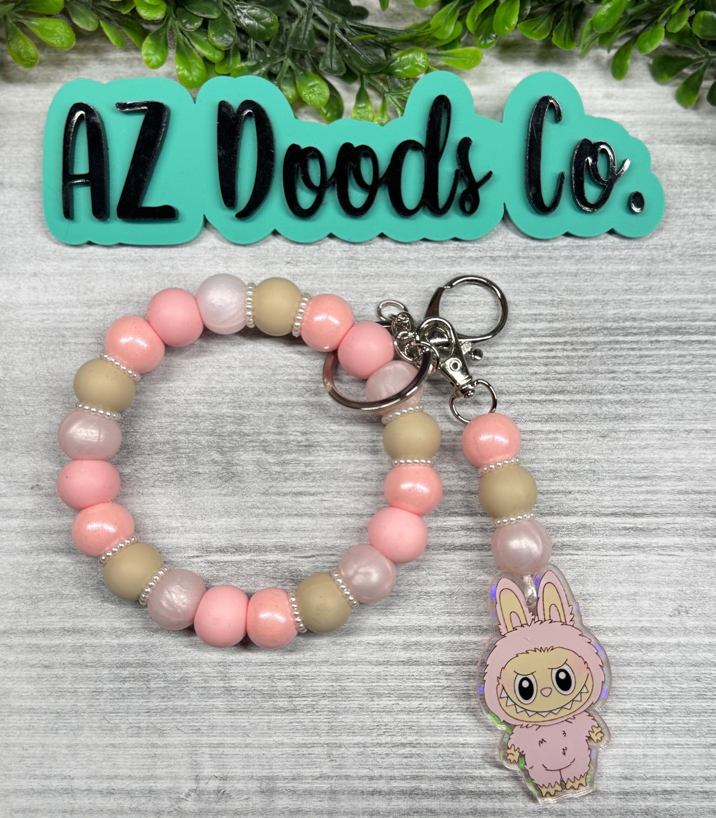 Labubu inspired Wristlet
