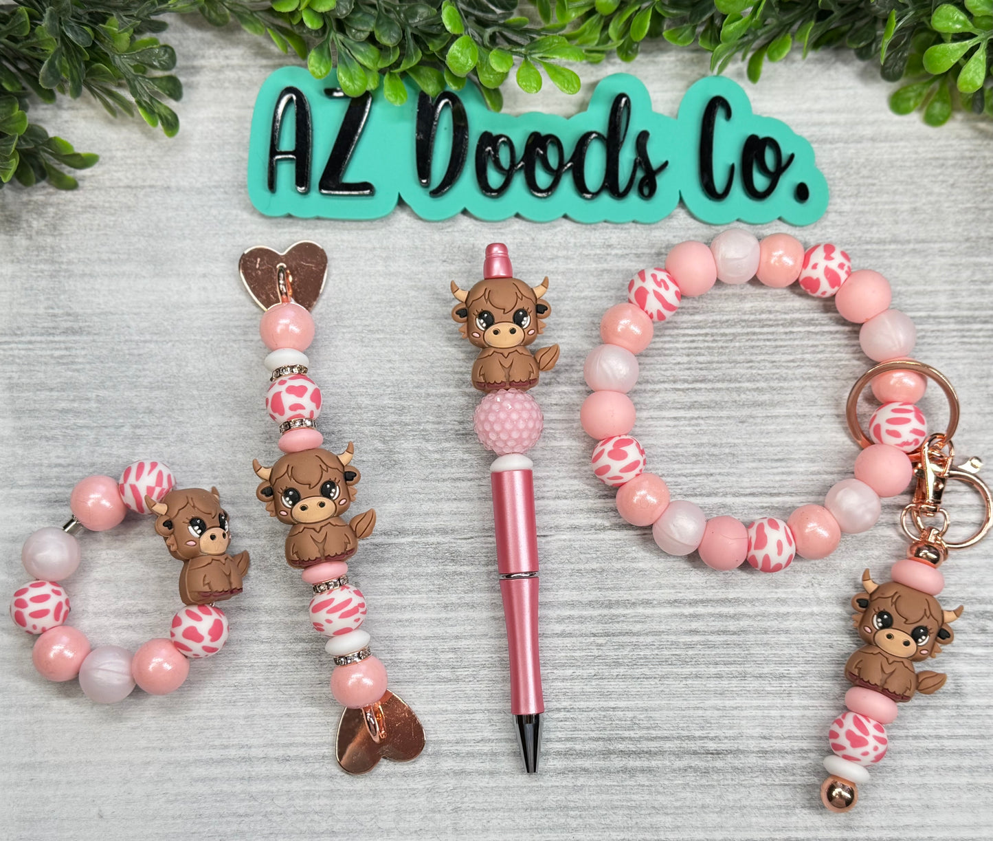 Strawberry Milk Beaded Collection