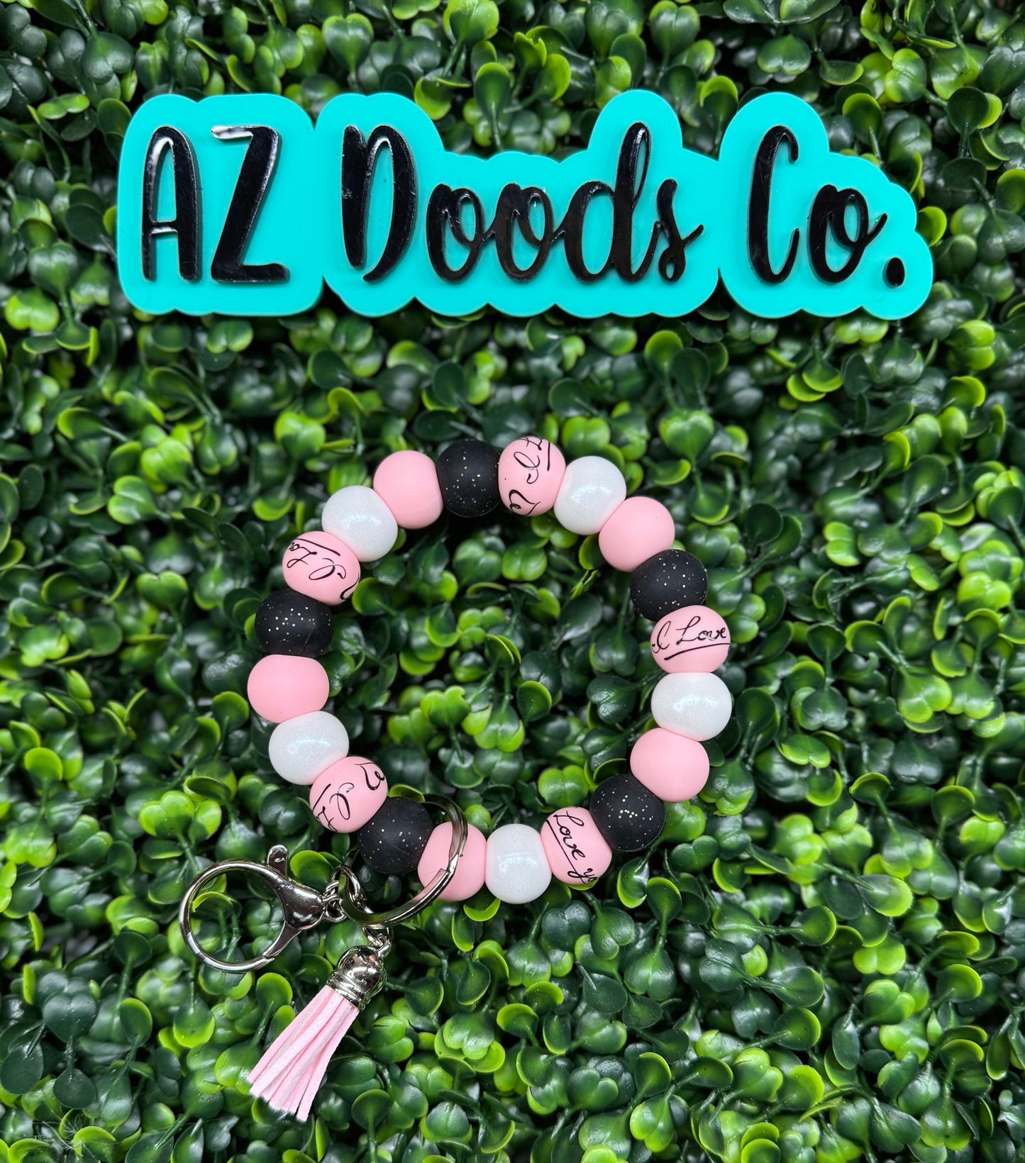 Valentine’s Collection- Sweetheart Script Wristlet