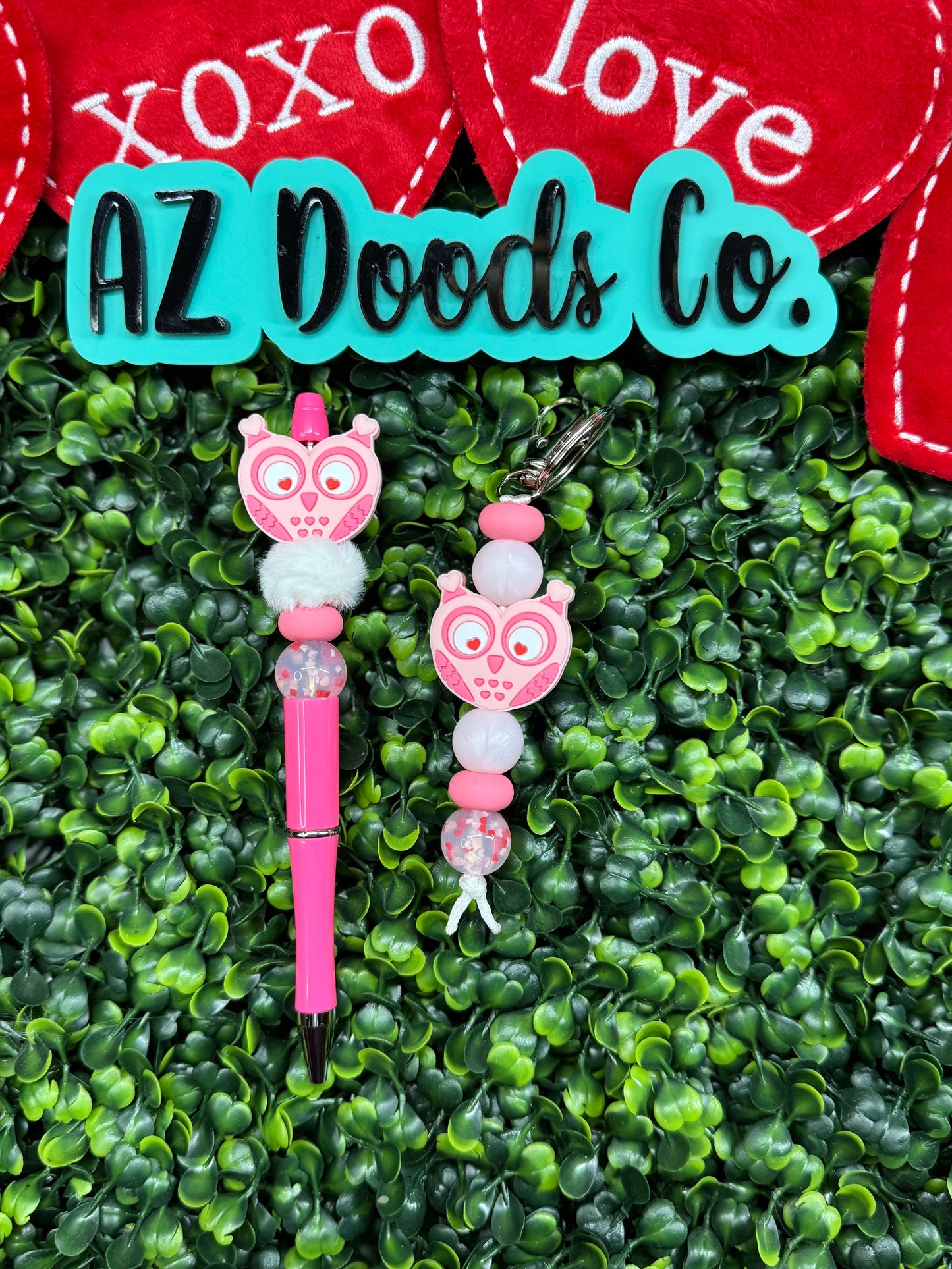 Valentines Collection- Pink Perch Set
