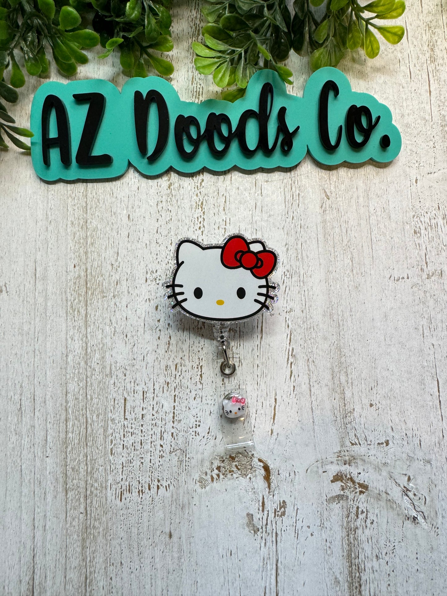 Glitter Badge Reel