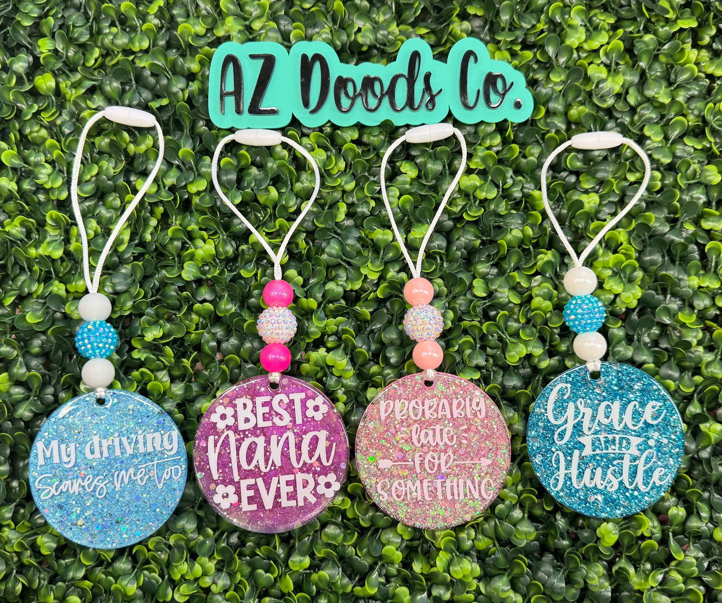Acrylic Car Charms
