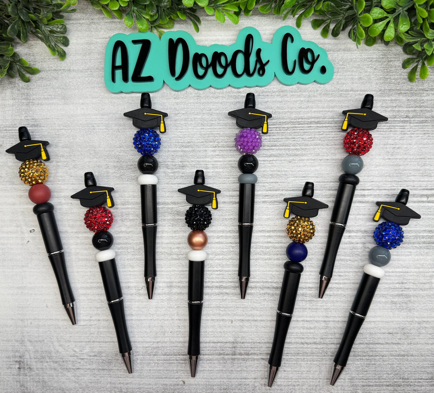 Class of 2025 Graduation Beaded Pens