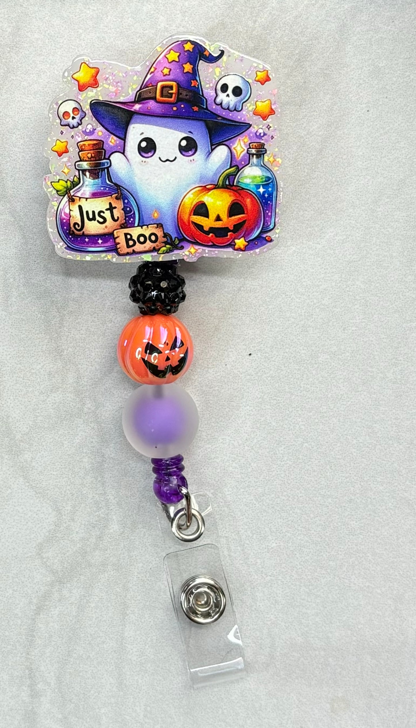 Halloween Collection Beaded Badge Reels