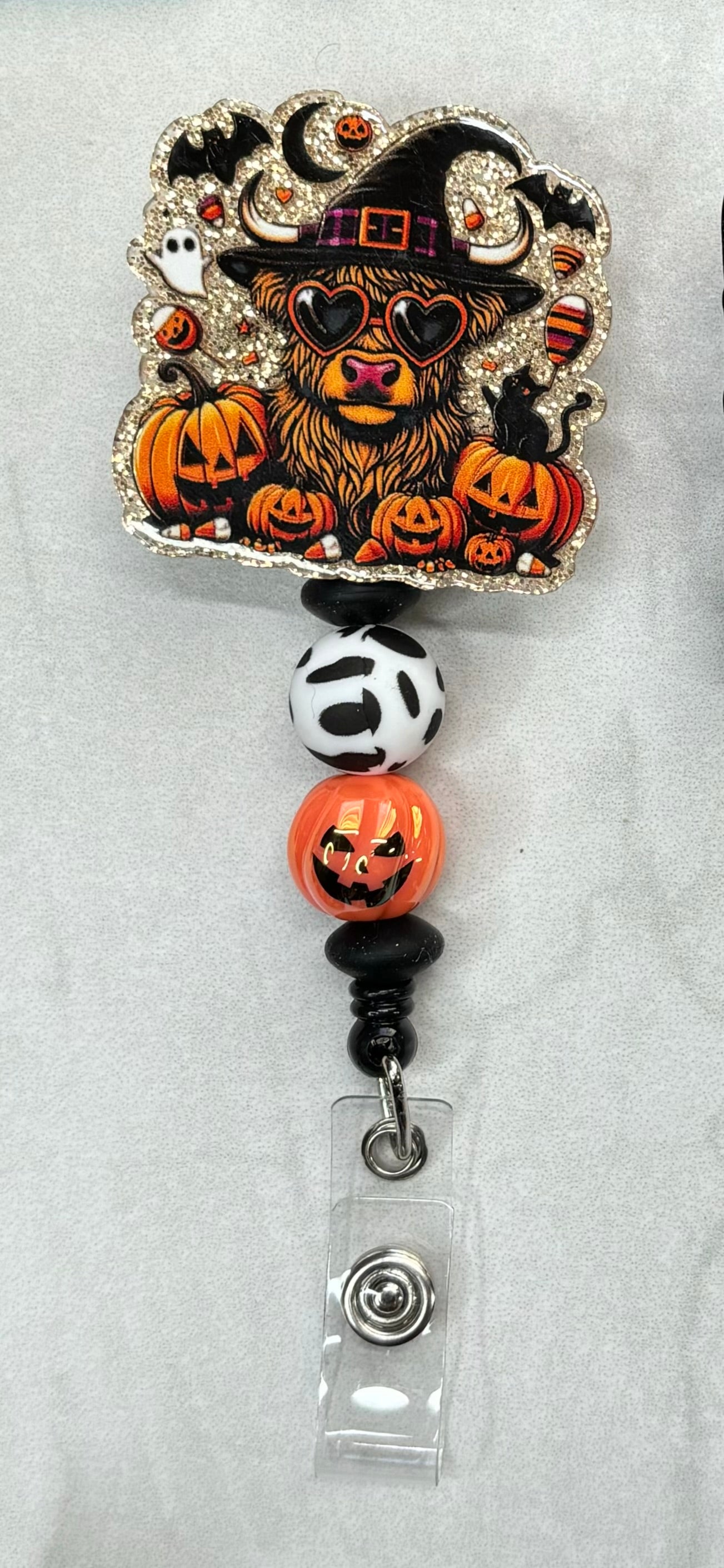 Halloween Collection Beaded Badge Reels