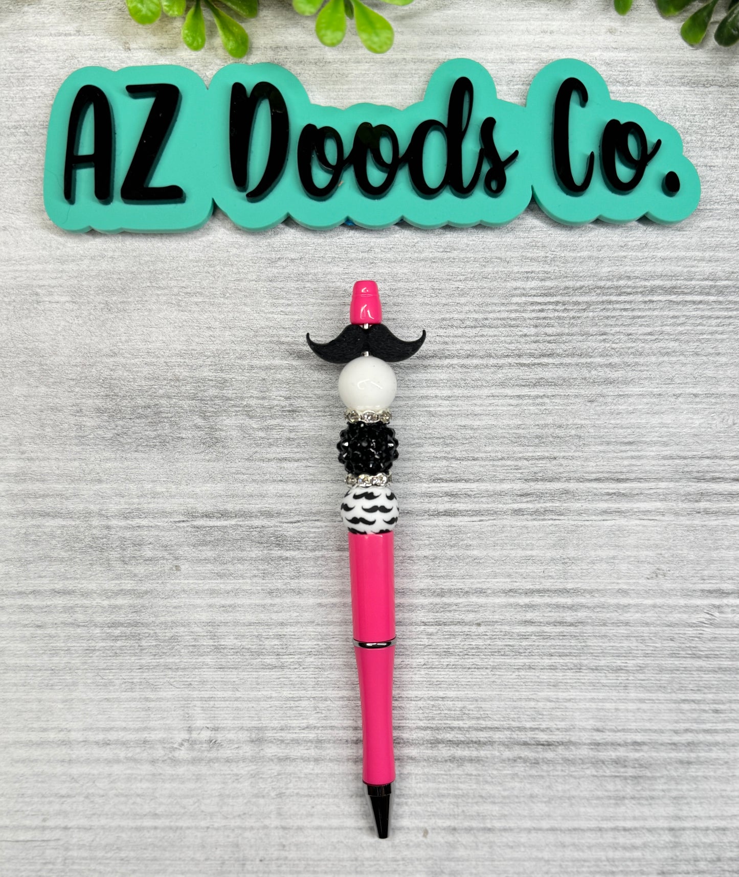 Stache Goals – Cup Charm, Pen & Phone Strap Set