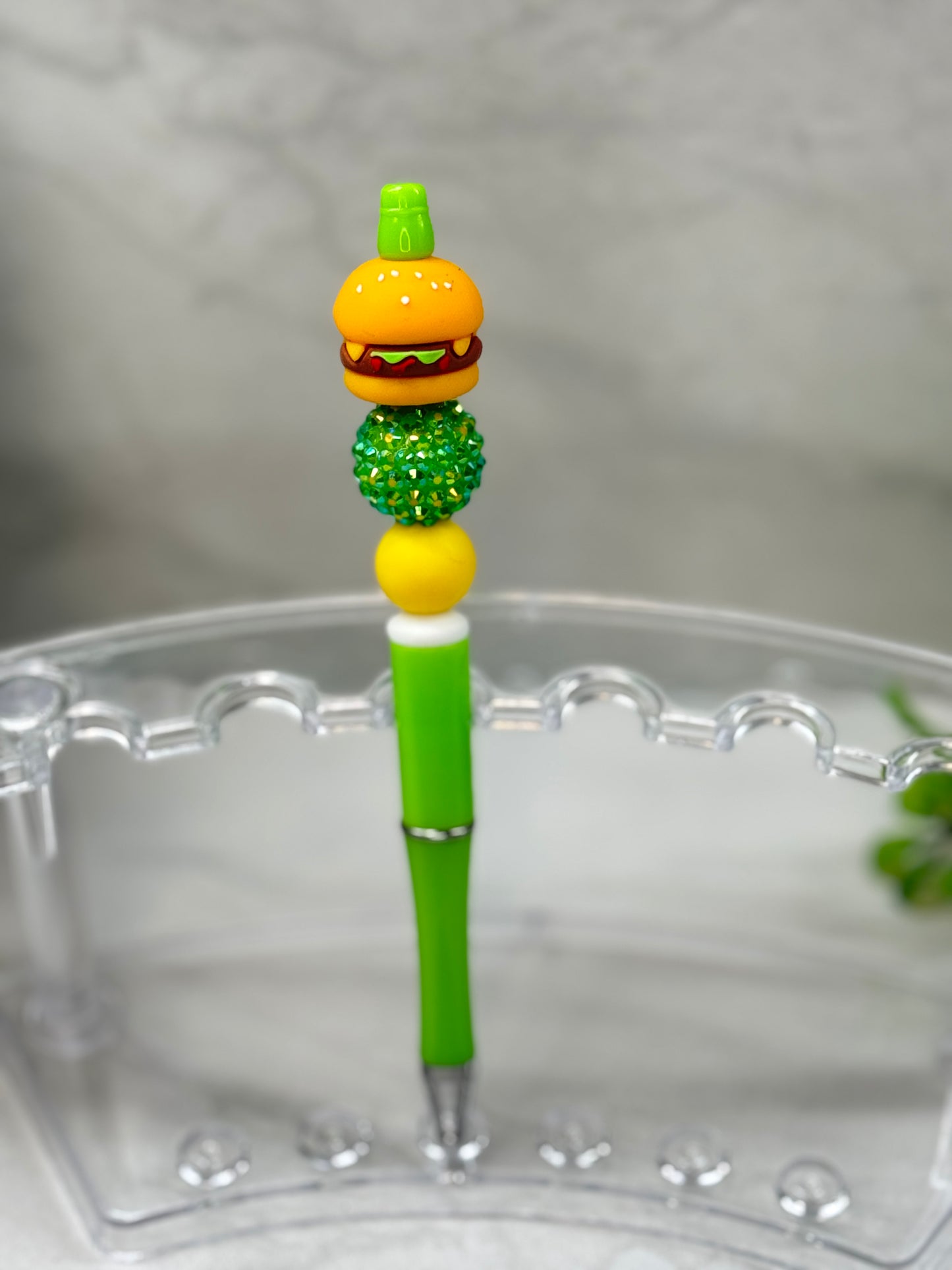 Snack Time Beaded Pens - Savory Snacks