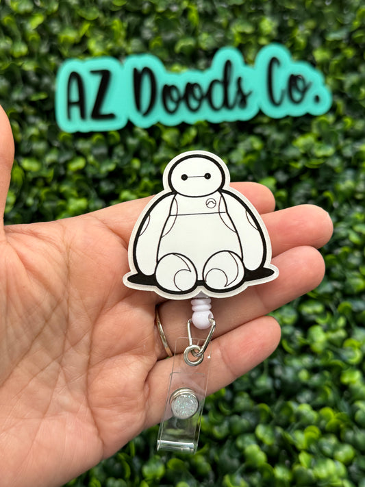 Baymax Badge Reel