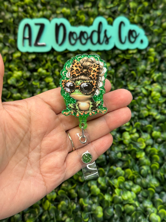 Froggy Fashionista Badge Reel