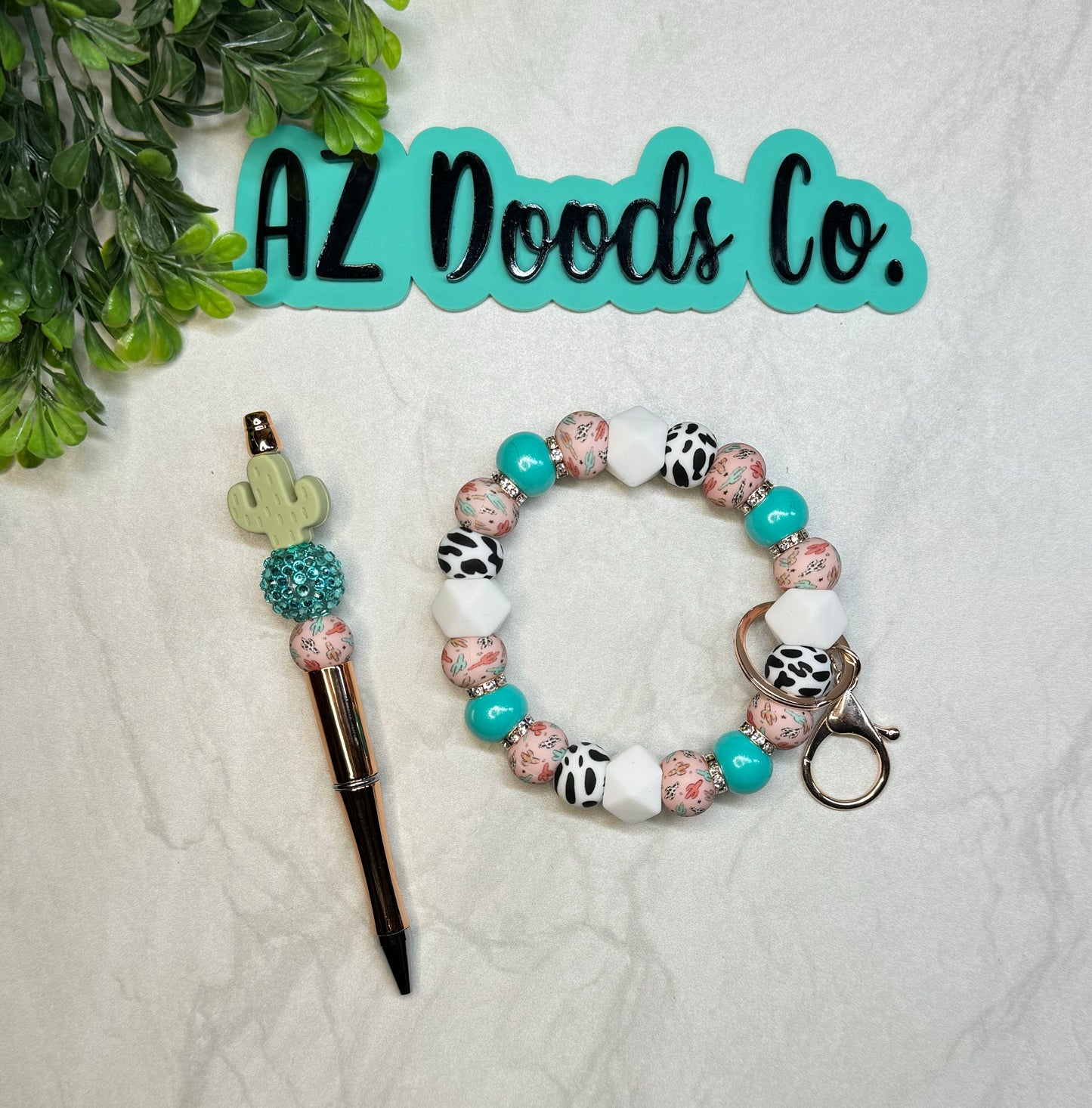 Sassy Cactus & Cowhide Chic Set