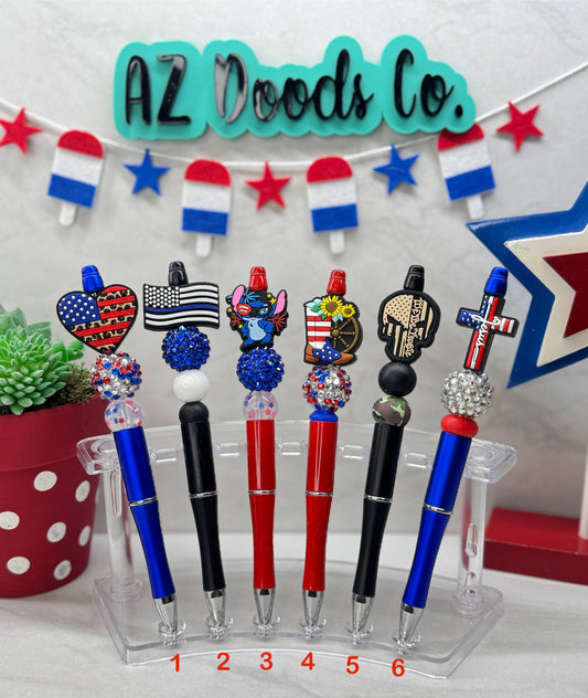 Patriotic Beaded Pen Collections