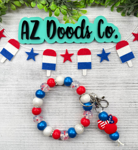 All American Mouse Wristlet