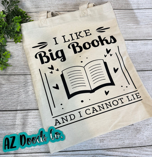 I Like Big Books Tote Bag