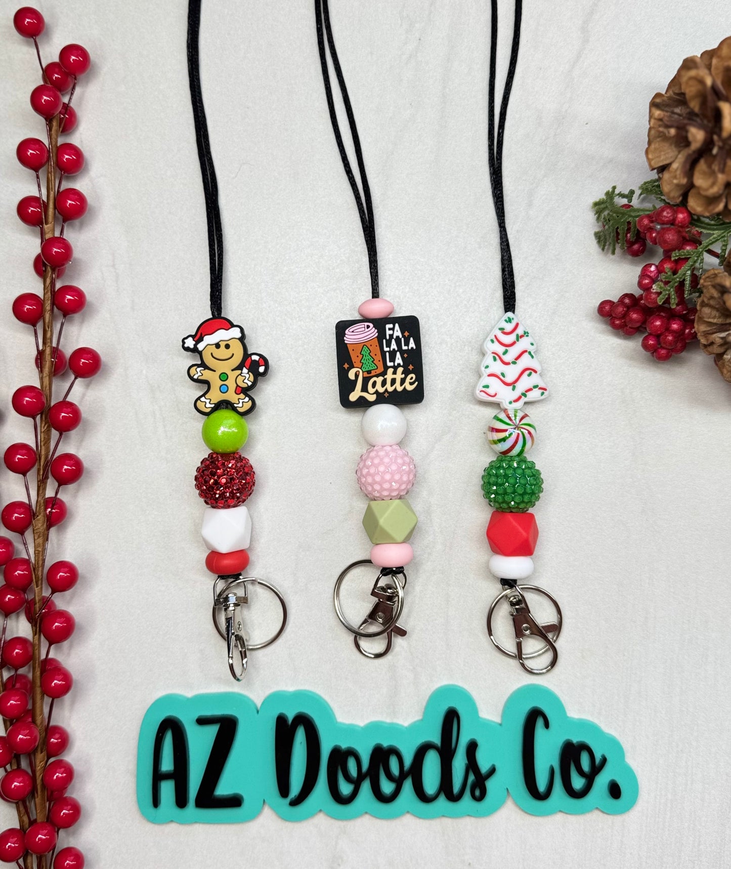 Christmas Collection- Jolly Jingle Lanyards