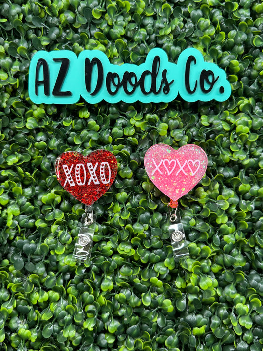 Valentines Collection- Heart Badge Reel