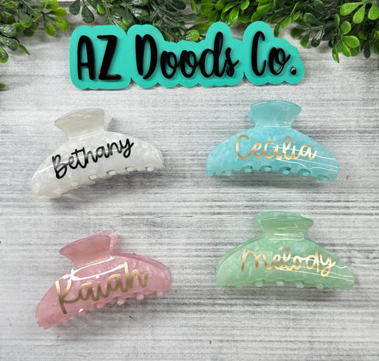 Personalized Hairclips
