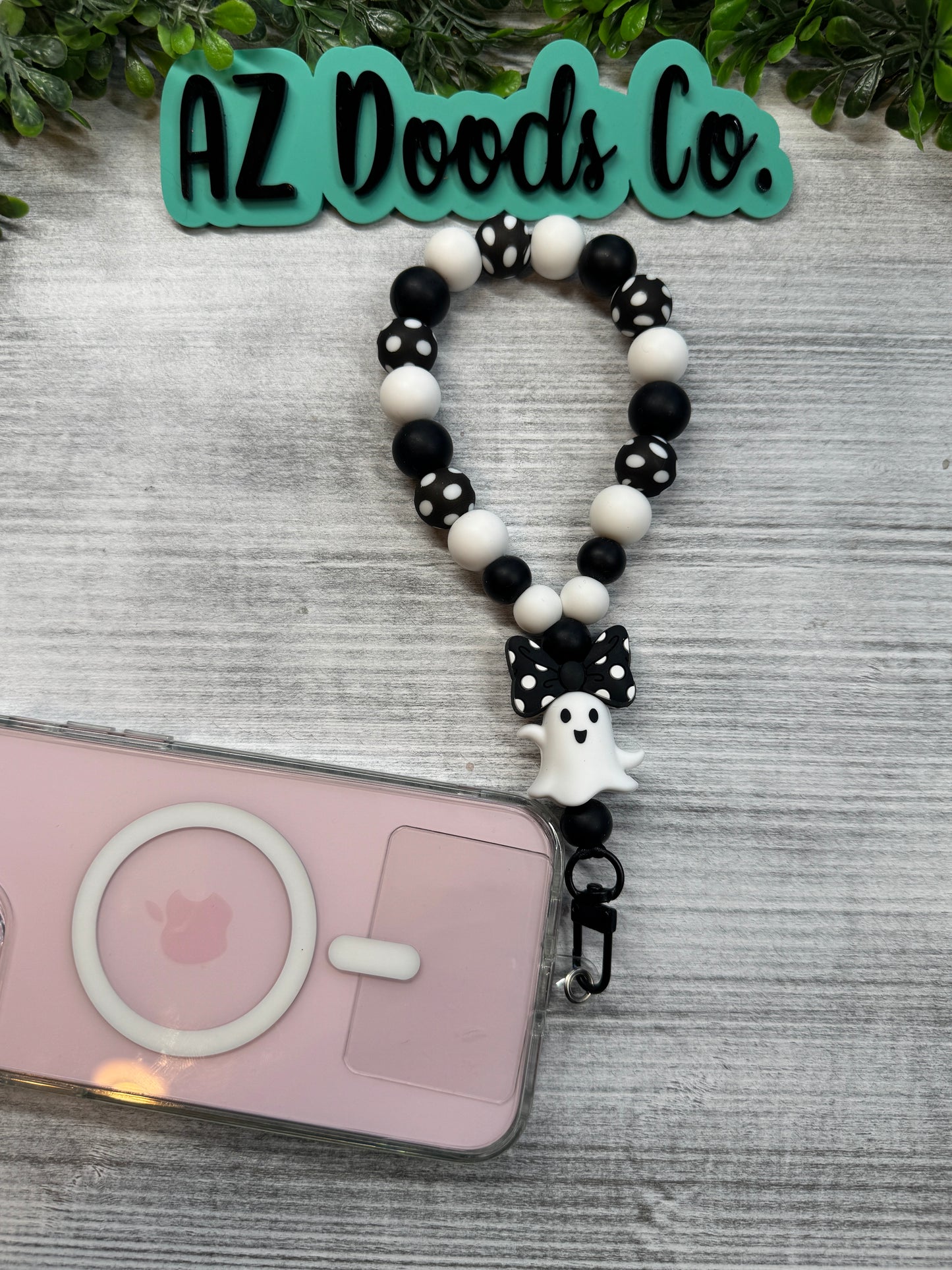 Boo-tiful Baclk and White Ghost Set