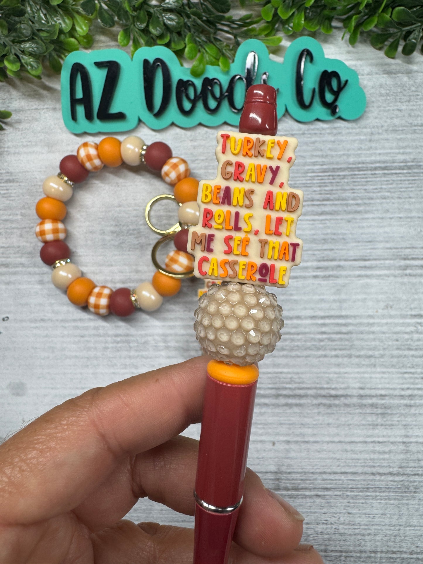 Let Me See That Casserole Thanksgiving Wristlet Set