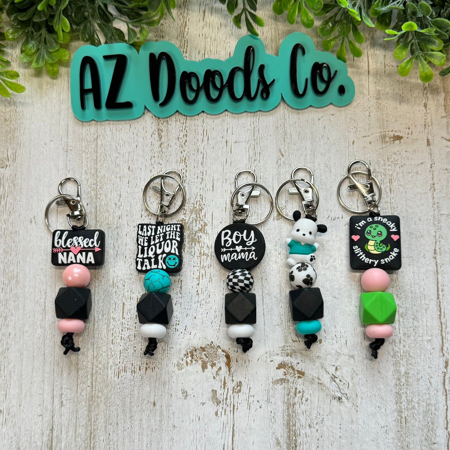 Beaded Keychain